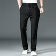 thumbnail image 1 of Mens Sweatpants Elastic Waist Straight Leg Jogger Mens Running Pants Mens Gifts, 1 of 8