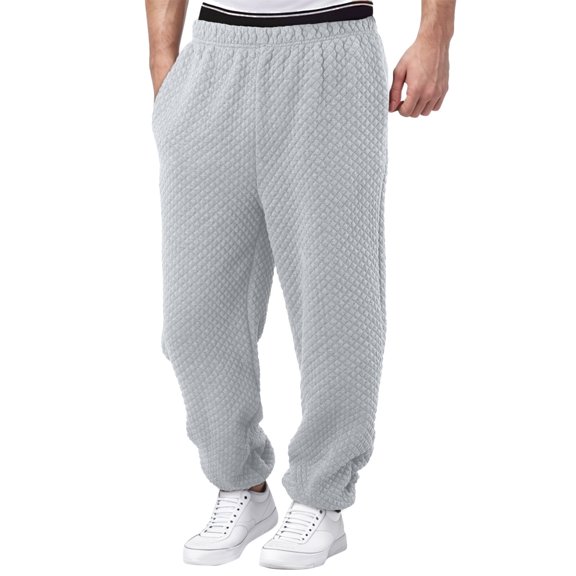 Mens Sweatpants Eversoft Elastic Open Bottom Sweatpants With Pockets, Relaxed Fit Moisture Wicking Breathable Men's Yoga Athletic Lounge Pants Casual Pants