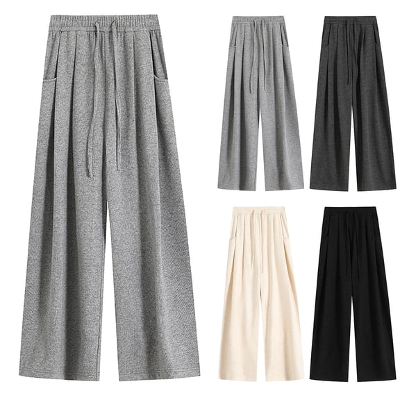 Mens Sweatpants Fall Winter Athletic Pants With Pockets Loose Sports Casual Sweat Joggers Pant GY1 M