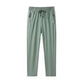 thumbnail image 1 of Mens Sweatpants Lightweight Quick Dry with Zip Pockets Breathable Athletic Pants for Workout Running Outdoor Sports Sweat Pants Mint Green XL, 1 of 6