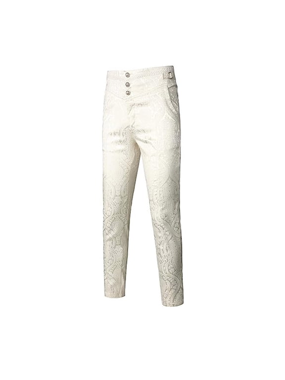 Mens Sweatpants, Mens Gothic Pants Cosplay Costume Trousers Steampunk Victorian Pants