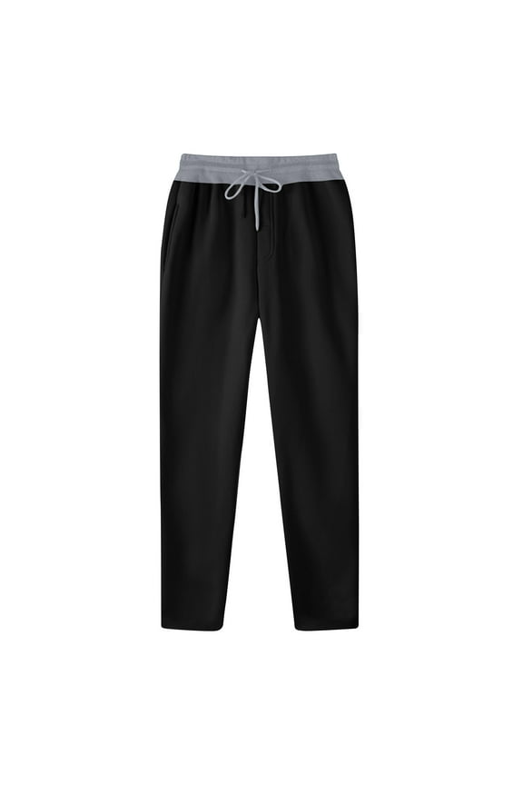 Mens Sweatpants, Mens Yoga Sweatpants Casual Open Bottom Pants Lightweight Jogger Track Pants with Pockets