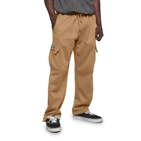 Mens Sweatpants Open Bottom 3Xl Men's Casual Pants Drawstring Elastic Waist Chino Pants Straight Leg Slacks Cotton Twill Trousers with Pockets