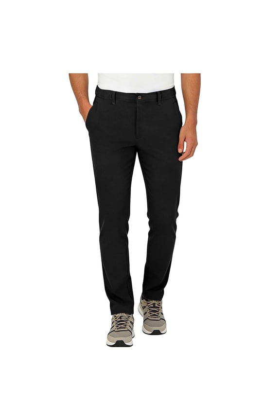 Mens Sweatpants Open Bottom High Elastic Button Ankle Length Track Pants Solid Color Athletic Hking Joggers With Pockets