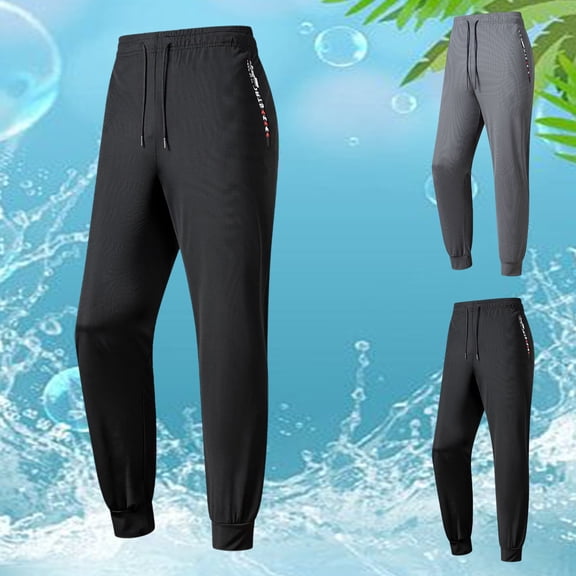 Mens Sweatpants With Pockets 1 Pack Athletic Joggers For Men Warm Slim Fit Workout Running Pants Black XXL