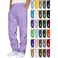 thumbnail image 1 of Mens Sweatpants With Pockets Outdoor Running Jogger Pants Elastic Waist Drawstring Workout Casual Sweatpants Open Bottom Purple Xxxl, 1 of 5
