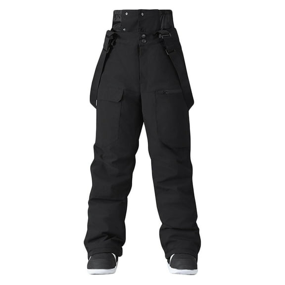 Mens Sweatpants, Womens Ski Pants Men Snowboard Pants Baggy Snow Bibs Pants Overall Waterproof Windproof Insulated Winter Sports
