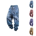 thumbnail image 1 of Mens Sweatpants with Pockets Cool Western Cowboy Style Print Relaxed Fit Elastic Waist Joggers Jogging Pants, 1 of 4