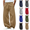 thumbnail image 1 of Mens Sweatpants with Pockets Elastic Waist Casual Athletic Joggers for Men Loose Fit Gym Workout Running Casual Pants, 1 of 6