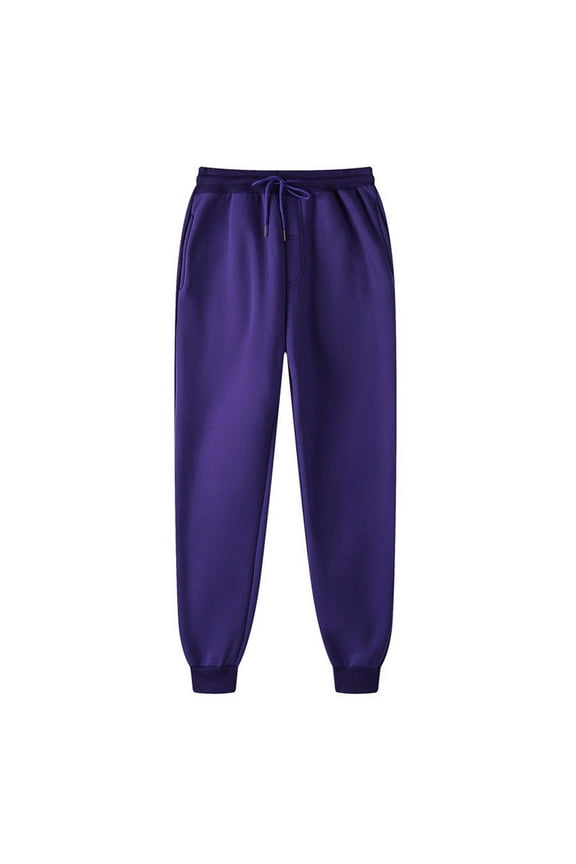 Mens Sweatpants with Pockets Mens Jogging Pants Elastic Bottom Soft Hip-hop Sweatpants for Men