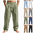 thumbnail image 1 of Mens Sweatpants with Pockets - Mesh Open Bottom Athletic Joggers for Men Loose Fit Gym Workout Running Casual Pants,mesh sweatpants Navy S, 1 of 6