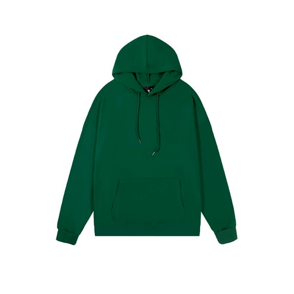 Mens Sweatshirt 2025 Men's Cotton Hooded Shirts with Pocket Button Long Sleeve Drawstring Casual Tops Loose Fit Lightweight Street Tshirts