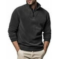 thumbnail image 1 of Mens Sweatshirt Adult 1/4 Zip Sweatshirt Men's Fashion Hoodies & Sweatshirts Men's sweatshirts, 1 of 4