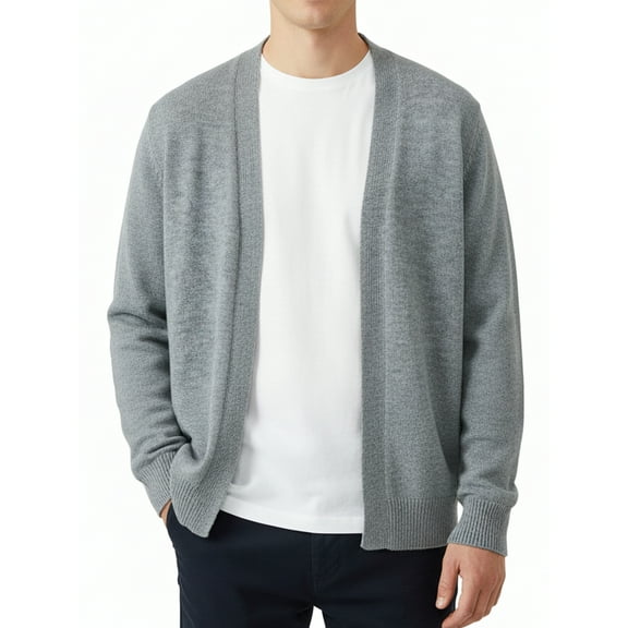 Mens Sweatshirt Cardigan Casual Sweater for Spring & Summer
