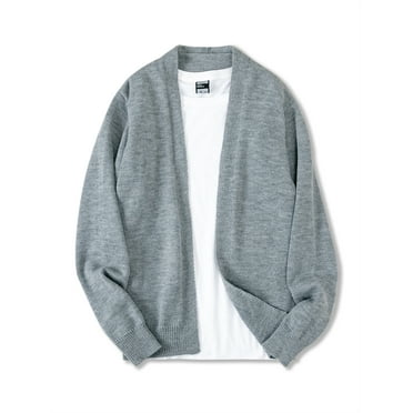 Mens Sweatshirt Cardigan Casual Sweater for Spring & Summer