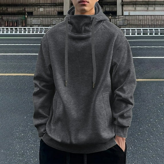 Mens Sweatshirt Quarter Zip Slim Fitted Plaid Stand Collar Trendy Pullover with 3 Pockets Stylish Color Block Long Sleeve Comfy Sweatshirts Casual Work Pullover