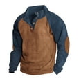 thumbnail image 1 of Mens Sweatshirt Relaxed Long Sleeve Pullover Leisure Sports Comfy Sweatshirts, 1 of 7
