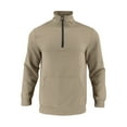 thumbnail image 1 of Mens Sweatshirt Under $10 Men Quarter Zip Pullover Long Sleeve Quilted Sweatshirt Waffle Casual Collared Sweatshirts Mock Neck Winter, 1 of 7