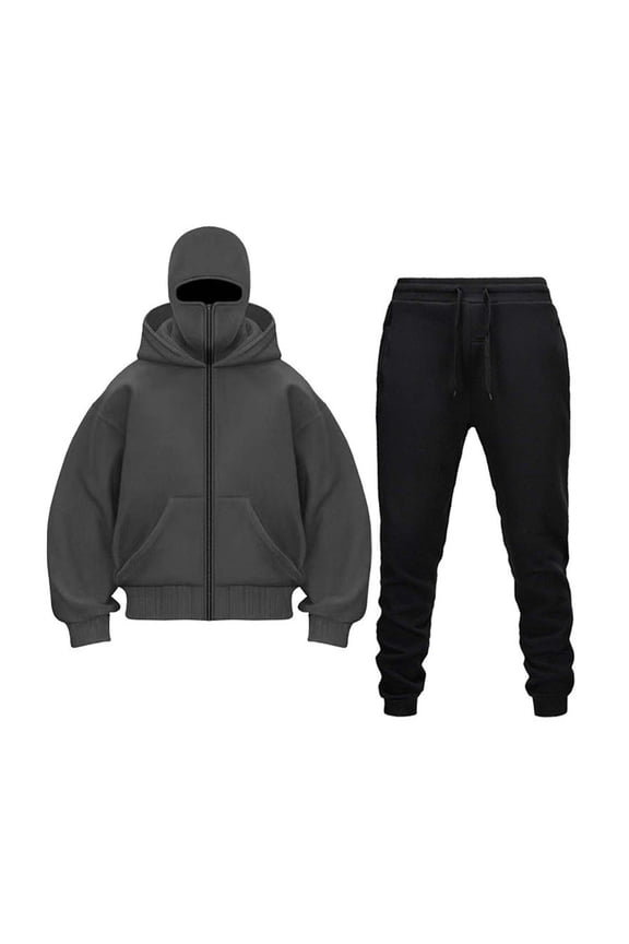 Mens Sweatshirt Under $10 Men Walking Suits Sets Two Piece 2025 Casual Jogging Gym Sweat Suits Athletic Tracksuit Outfits