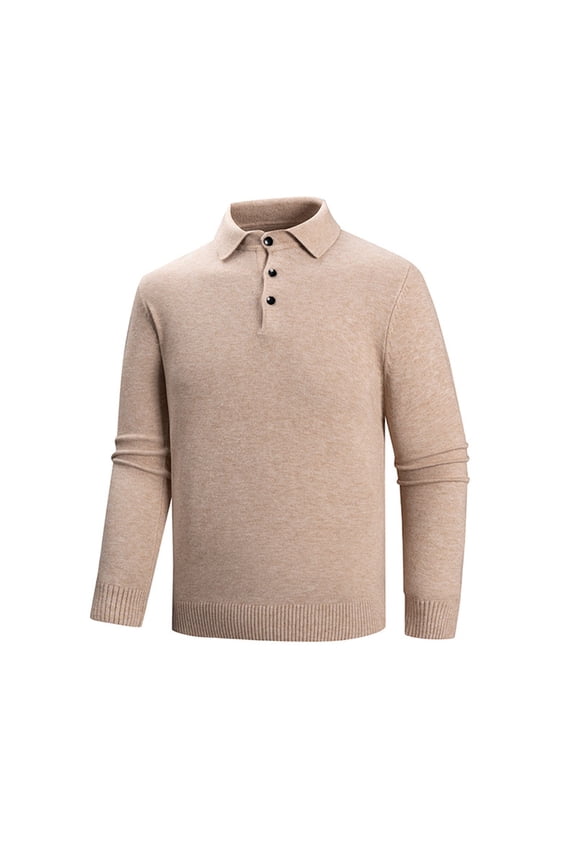 Mens Sweatshirt Under $10 Mens Knit Polo Shirts Casual Long Sleeve Collared Work Shirt Button Down Golf Shirts Thermal Undershirt Base Layer