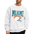 thumbnail image 1 of Mens Sweatshirts Casual Hoodless Plus Size Rugby Theme Print Crewneck Long Sleeve Pullover Tops Loose Fall Winter Soft Outdoor Activities Sweatshirt for Men White XXXL, 1 of 4