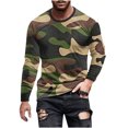 thumbnail image 1 of Mens Sweatshirts Men's Fashion Tshirts Patchwork Sweatshirt Men Crewneck Sweatshirts Men Graphic Cotton Men's Sweatshirt Pullover, 1 of 5