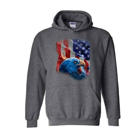 Mens Sweatshirts and Hoodies - American Flag 4th of July