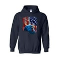 thumbnail image 1 of Mens Sweatshirts and Hoodies - American Flag 4th of July, 1 of 5