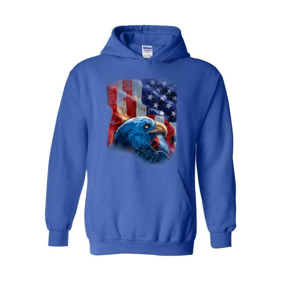 Mens Sweatshirts and Hoodies - American Flag 4th of July