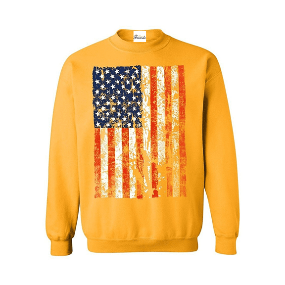 Mens Sweatshirts and Hoodies - American Flag 4th of July