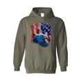 thumbnail image 1 of Mens Sweatshirts and Hoodies - American Flag 4th of July, 1 of 5