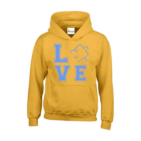 Mens Sweatshirts and Hoodies - Autism Awareness Puzzle