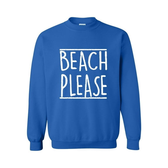 Mens Sweatshirts and Hoodies - Beach Please