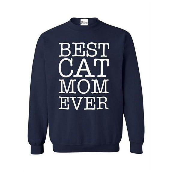 Mens Sweatshirts and Hoodies - Best Cat Mom