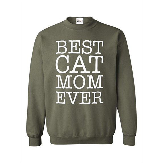 Mens Sweatshirts and Hoodies - Best Cat Mom