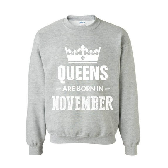 Mens Sweatshirts and Hoodies - Birthday Gift Queens Are Born in November