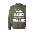 thumbnail image 1 of Mens Sweatshirts and Hoodies - Birthday Gift Queens Are Born in November, 1 of 5