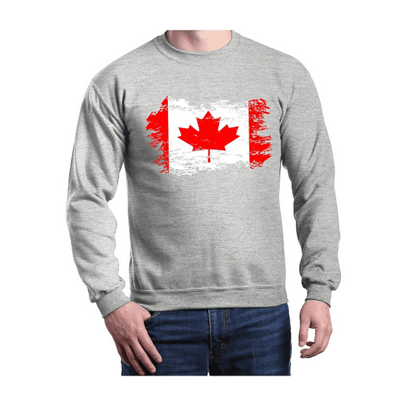 Mens Sweatshirts and Hoodies - Canada Flag