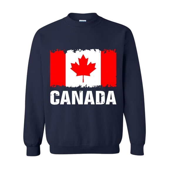 Mens Sweatshirts and Hoodies - Canada Flag