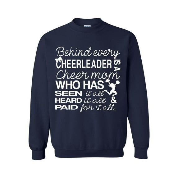 Mens Sweatshirts and Hoodies - Cheer Mom Cheerleader