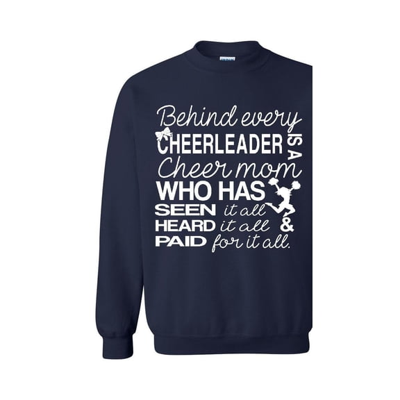 Mens Sweatshirts and Hoodies - Cheer Mom Cheerleader