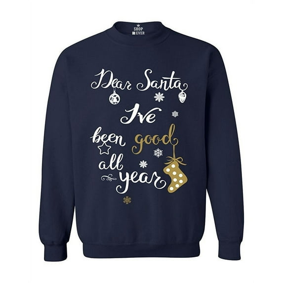 Mens Sweatshirts and Hoodies - Christmas Dear Santa
