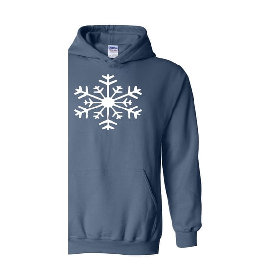 Mens Sweatshirts and Hoodies - Christmas Snowflake