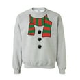 thumbnail image 1 of Mens Sweatshirts and Hoodies - Christmas Snowman Scarf, 1 of 3