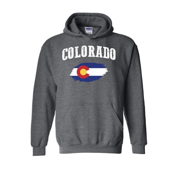Mens Sweatshirts and Hoodies - Colorado Flag