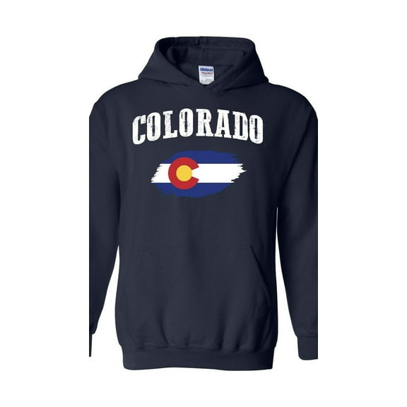 Mens Sweatshirts and Hoodies - Colorado Flag