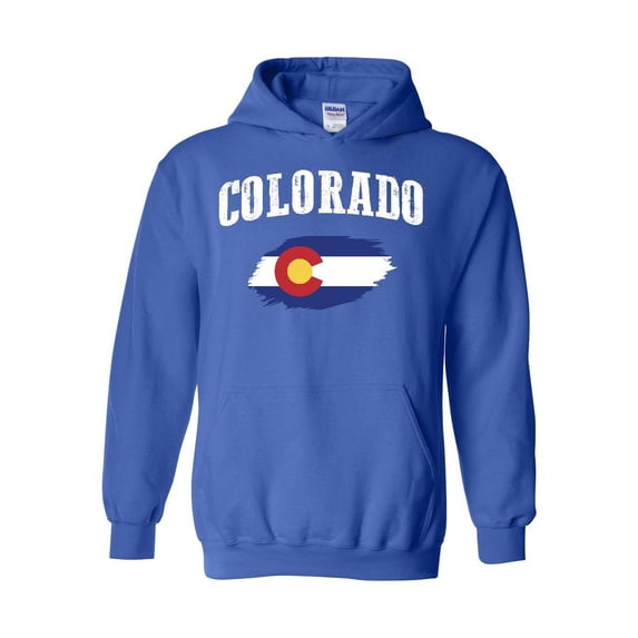 Mens Sweatshirts and Hoodies - Colorado Flag