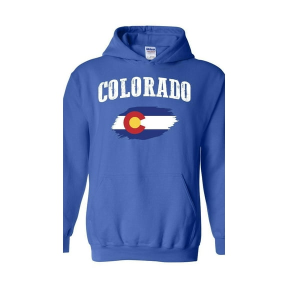 Mens Sweatshirts and Hoodies - Colorado Flag