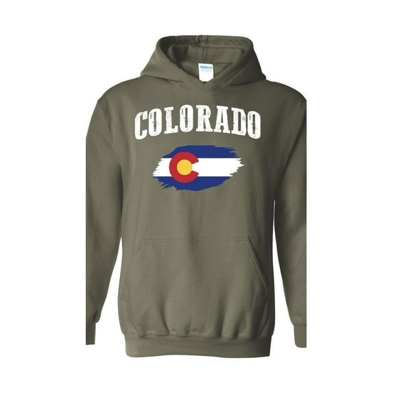 Mens Sweatshirts and Hoodies - Colorado Flag