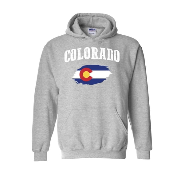 Mens Sweatshirts and Hoodies - Colorado Flag